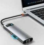 Baseus Metal Gleam Series 8-in-1 USB-C Hub - Image 5