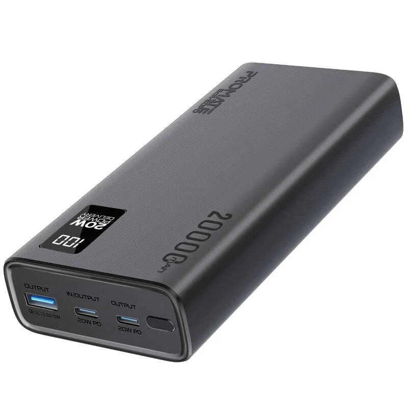 Promate-Bolt-20PD-Compact-Smart-Charging-Power-Bank-with-20W-PD-Dual-USB-C-and-22.5W-USB-A-Ports-Price-in-Kenya.webp Promate Bolt-20PD Power Bank - Image 1